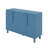 Versatile Natural 4-Door Buffet Cabinet - Beautiful Wood Sideboard With Adjustable Shelves & Unique Arc Handles-200650909