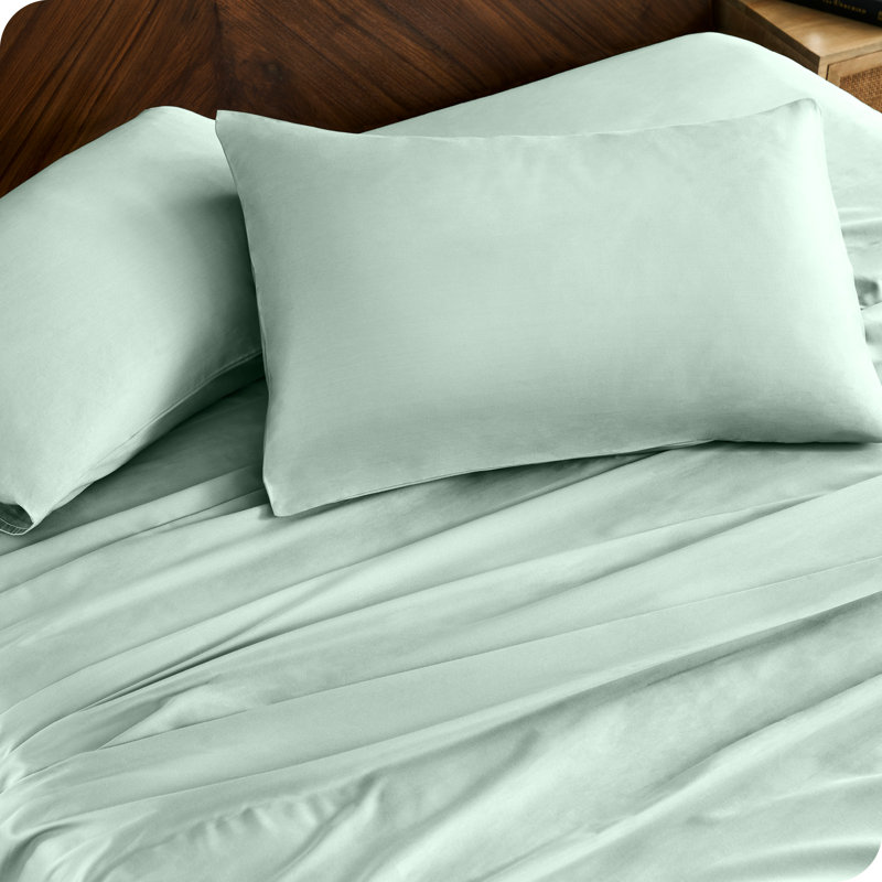 Dusty Purple Organic Cotton Full Bed Sheet Set