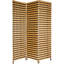 6 ft. Tall Two Tone Natural Fiber Room Divider-4621236