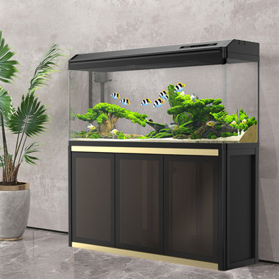 47.24"Medium Glass Aquarium with Filter System