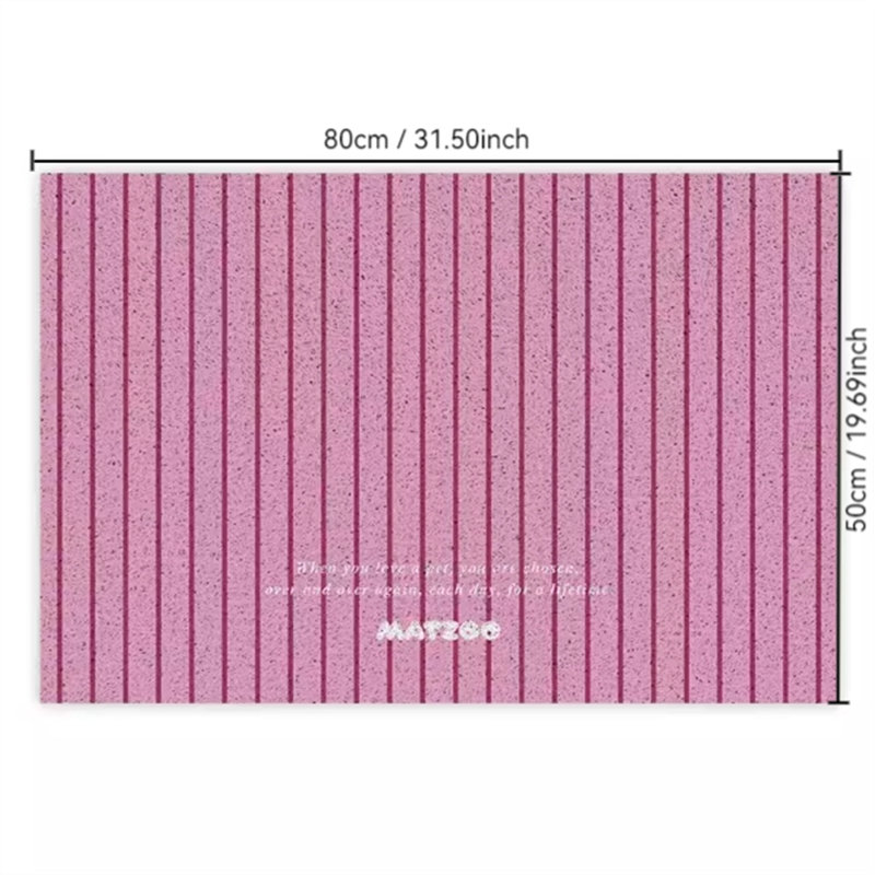 Tapis filtrant pour litière pour chat, H 0,3 po x l 31,49 po x P 19,68 po