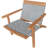 Siri Metal Outdoor Lounge Chair