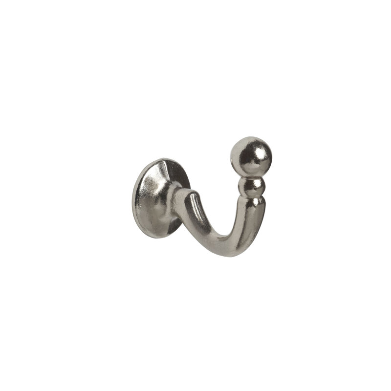 Palma Tieback Hook, Silver