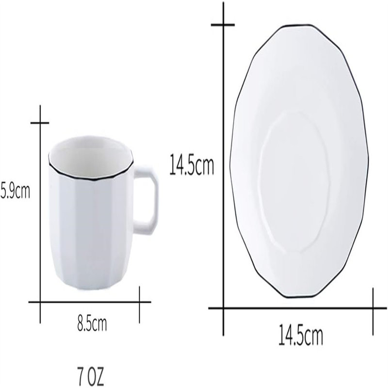 Tasse à café en céramique \/ porcelaine