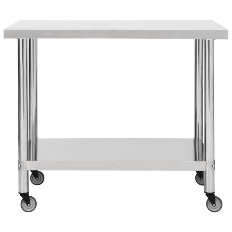 Birajbhushan Metal Prep Table