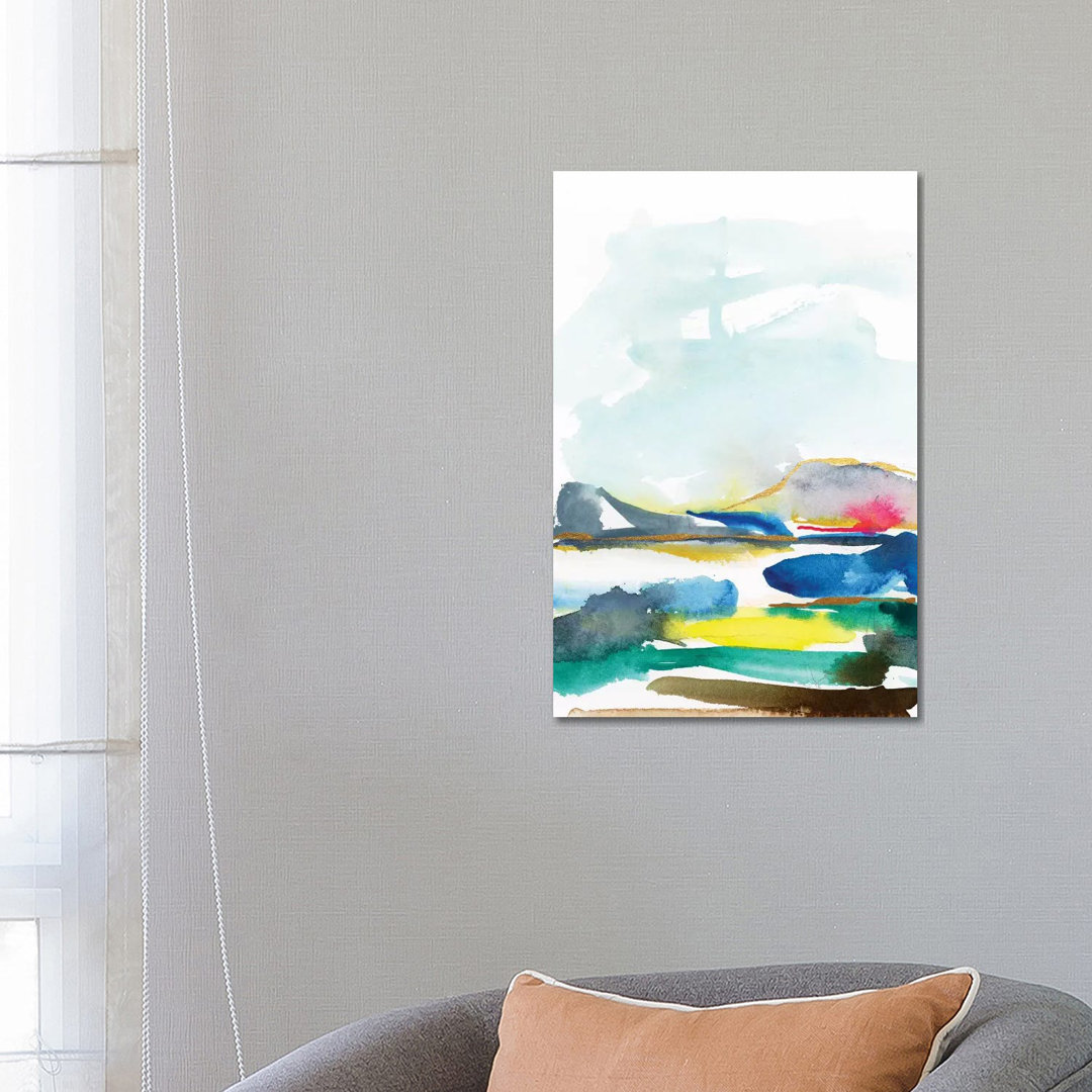 Abstract Landscapes by Joy Ting - Wrapped Canvas Gallery-Wrapped Canvas Giclée