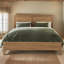 Lit plateforme en bois massif Seadrift - capacité de 650 lb, base réglable, sans sommier, finition bord de mer-1538358243-1524605263