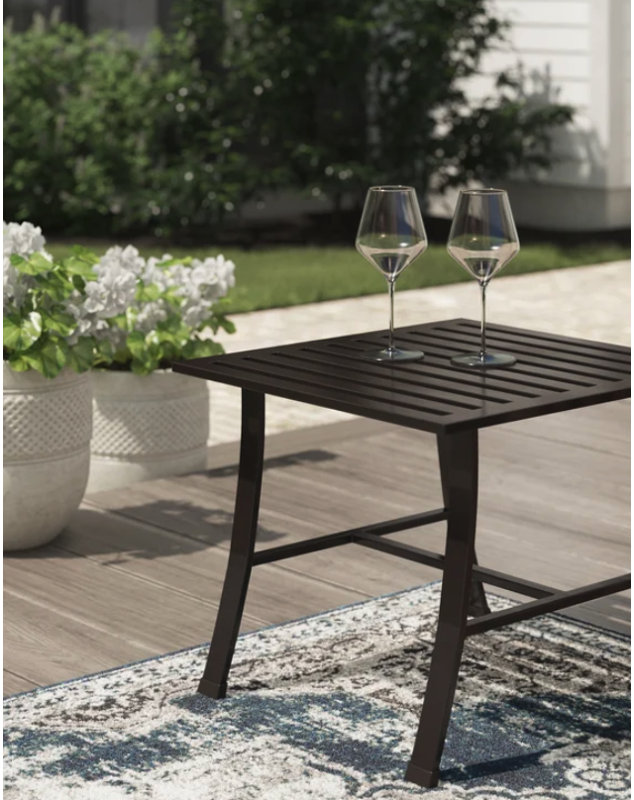La Jolla Outdoor Square Side Table
