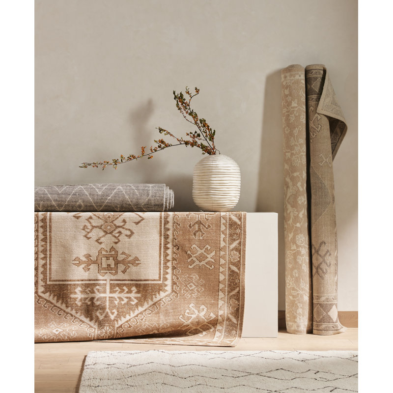 Beto Handmade Wood Table Vase, Ivory