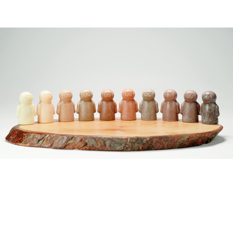 Porte jaune Little People Like Me, ensemble de 10