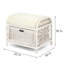 Repose-pieds de rangement rectangulaire Eukleides-862370717