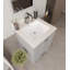 Ensemble de meuble-lavabo simple 23,6 "avec miroir Charen-223506202