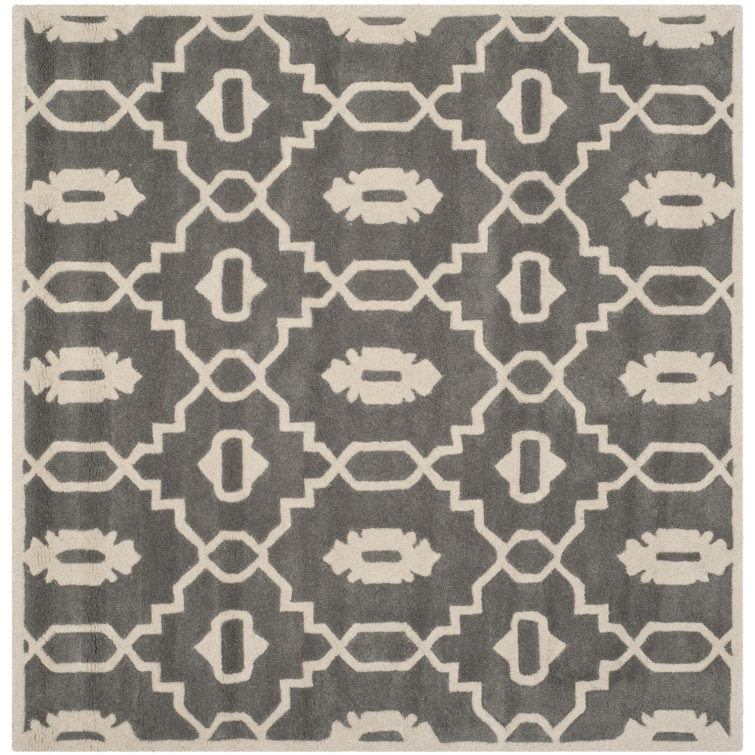 Carolene Hand Tufted Wool Geometric Rug