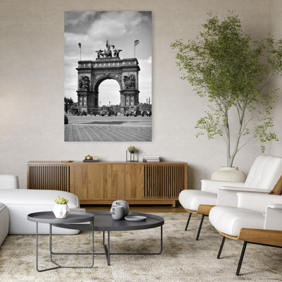 1920S The Sailors And Soldiers Arch In Grand Army Plaza Brooklyn New York Usa Classic Retro Vintage City Wall Art