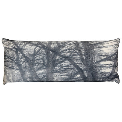 Coussin lombaire Wyatt Abstract Winter Grove