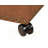 35” Rectangular Faux Leather Storage Ottoman Bench With Casters-1334864975