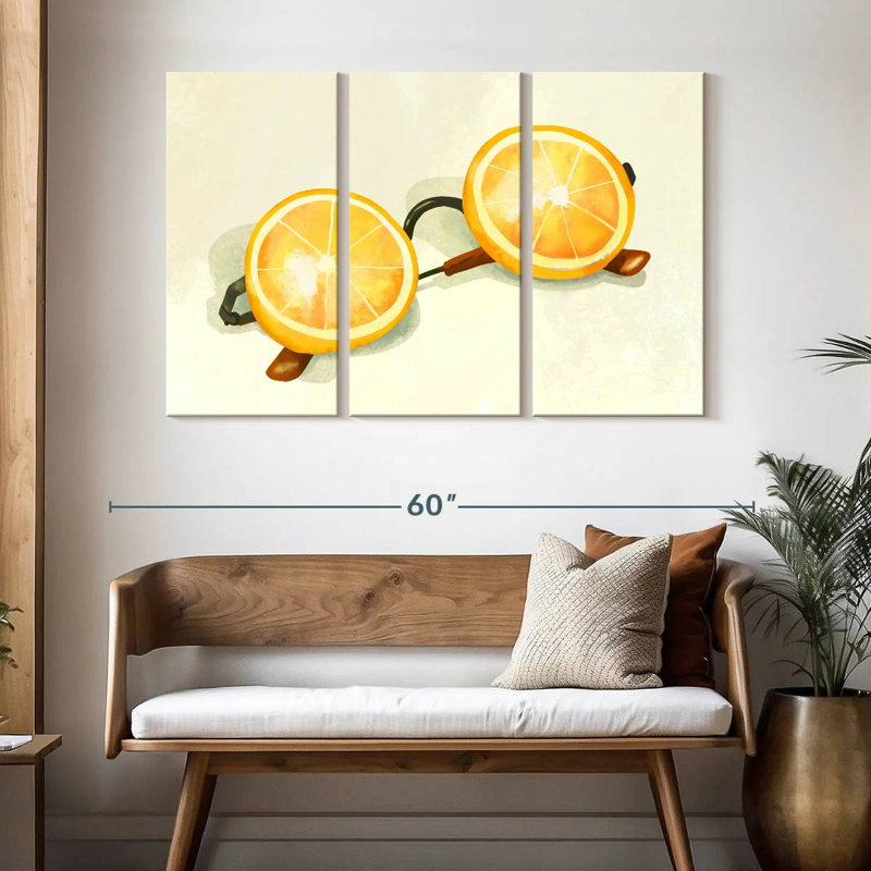 Yarlin Lemon Sunglasses, 32" H x 50" W