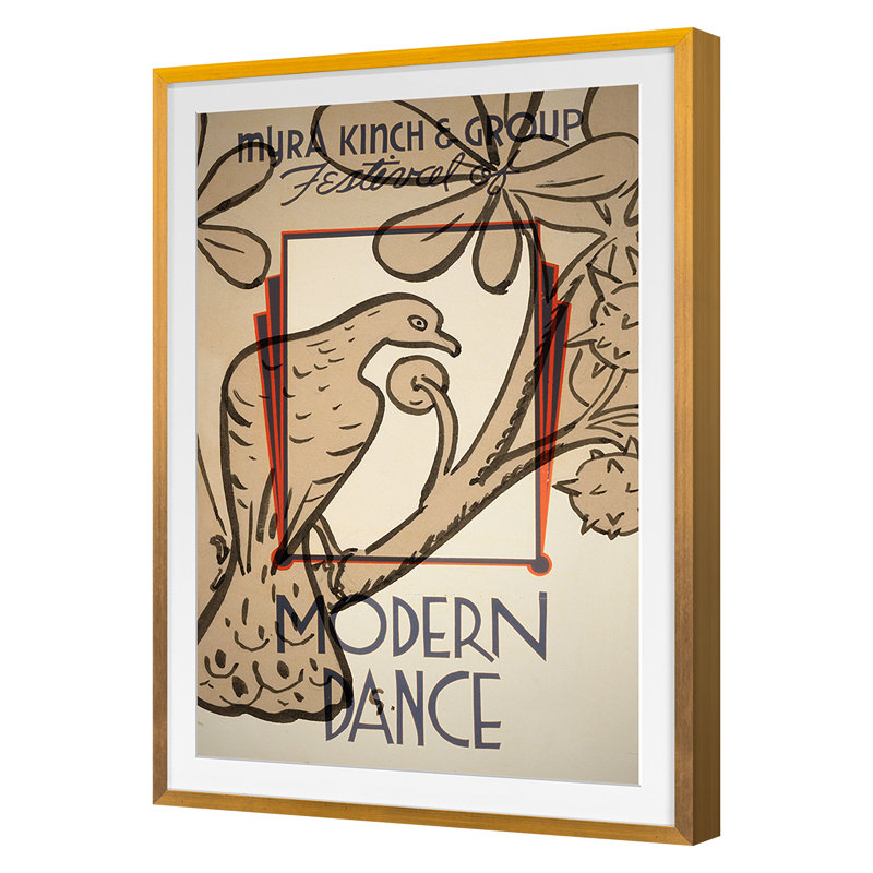 Modern Dance Print by THE Studio, 35" H x 25" W