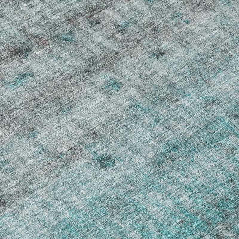 Machine Washable Indoor/Outdoor Emelia ACN2315 Stripes Rug, Round 8'