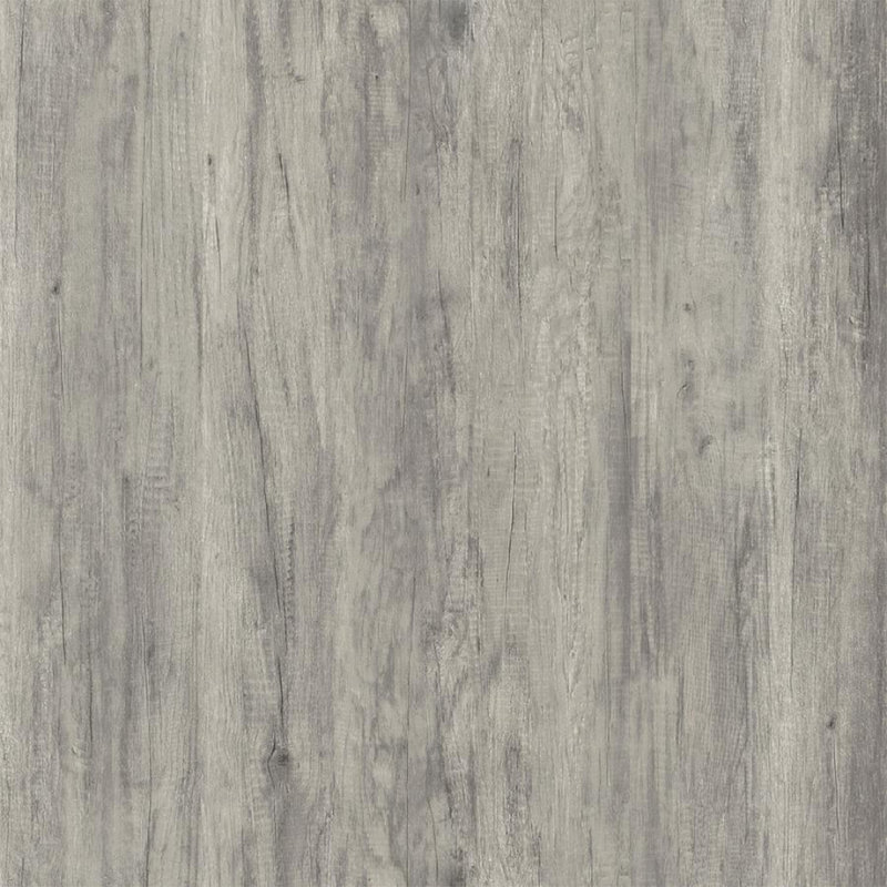 Bibliothèque géométrique à 10 tablettes au fini bois flottant gris, Gris