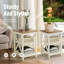 Ensemble de tables de bout avec rangement Versa-2029170735