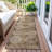 Caseville Washable Floral Indoor / Outdoor Rug-515380295