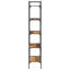 174cm H x 53cm W Metal Bookcase-955379993