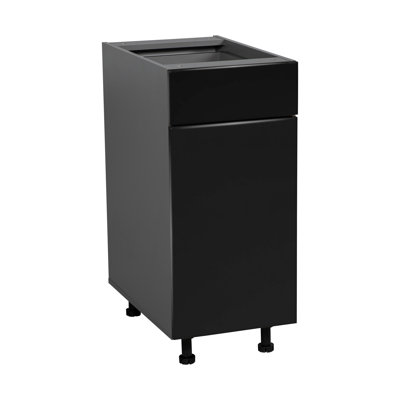 WALLKITCHENS 12 W x 24 D x 34 1/2 H Particleboard Open Base Cabitet with doors in Matte