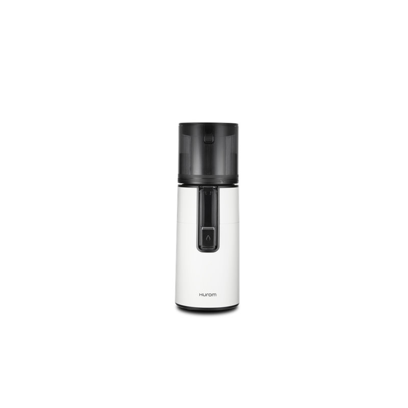 Hurom H400 Two Tone Easy Clean Slow Juicer, White