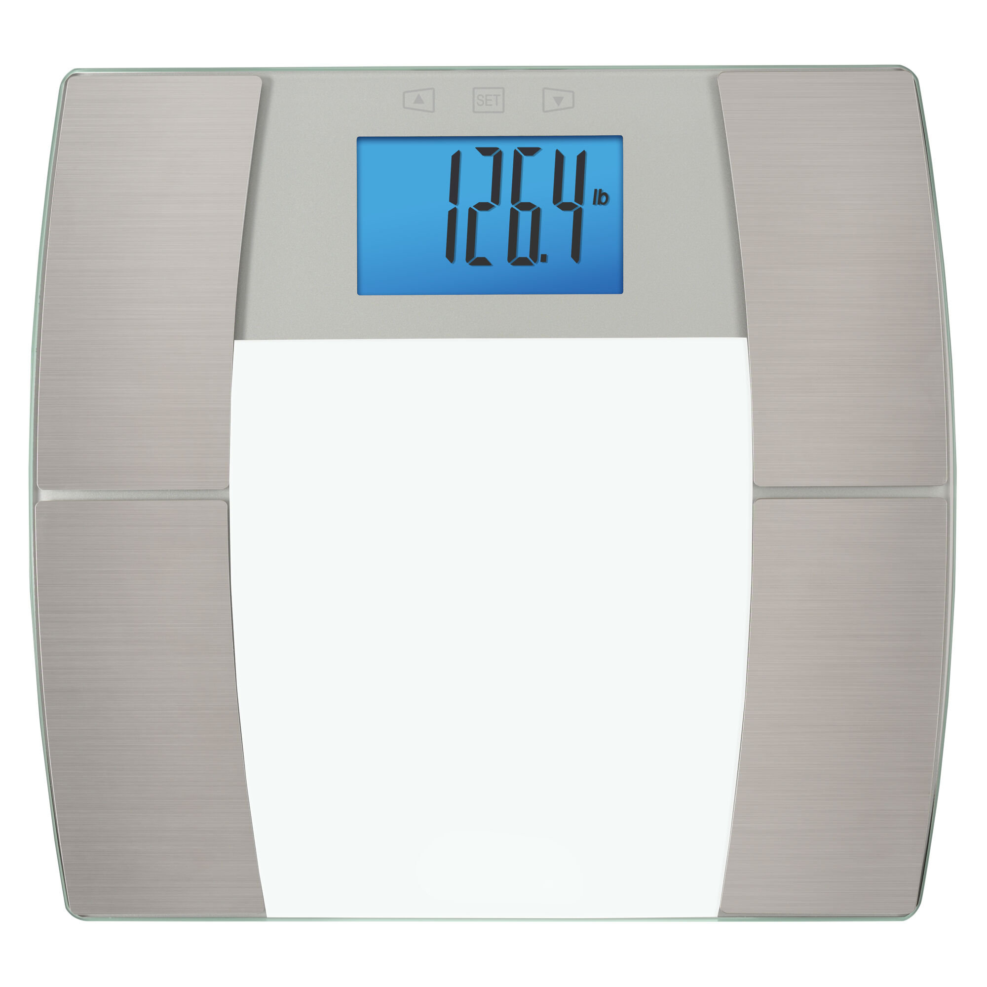  Eat Smart Precision Plus Digital Bathroom Scale with Ultra-Wide  Platform, 440 lb Capacity, Bath Scale for Body Weight, Grey : Office  Products