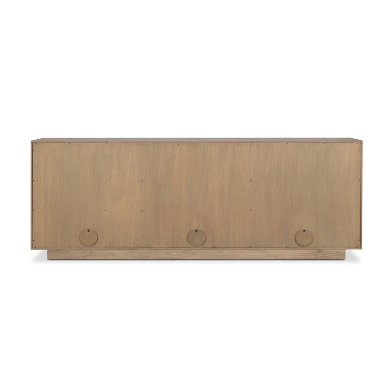 Macklin 82 in. W Sideboard, Sandy Mindi Veneer
