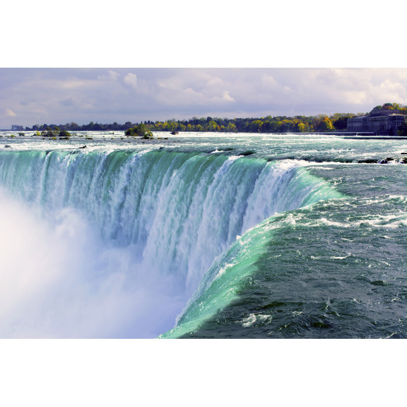 Horseshoe Falls Canada by Luke Abrahams - Wrapped Canvas Print, 30cm H x 46cm W