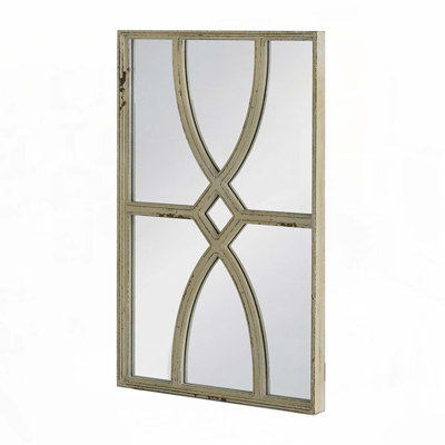 16" x 23" Rectangular Wooden Wall Mirrors