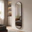 Miroir de salle de bain noir
