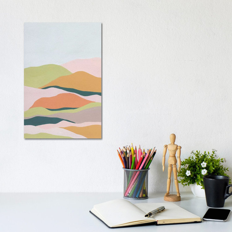 Cloud Layers III by Melissa Wang - Wrapped Canvas Gallery-Wrapped Canvas Giclée, 30.48cm H x 20.32cm W x 1.9cm D