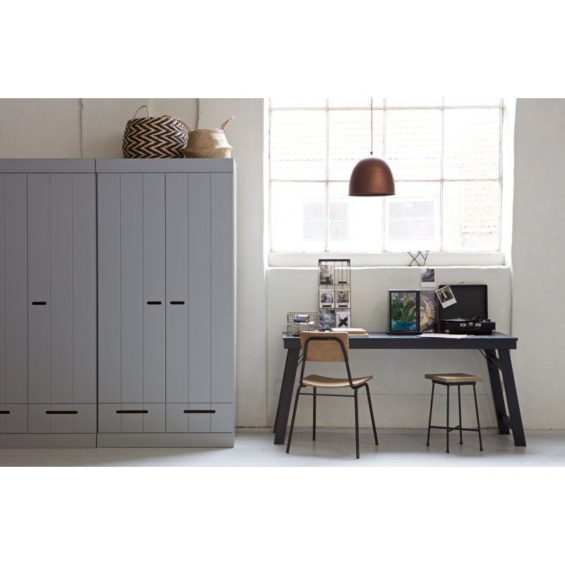 Connect 2 Door Wood Wardrobe