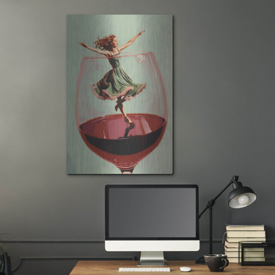 Wine Dance' by Andreas Magnusson Metal Wall Art