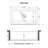 30 x 20 inch Fireclay Reversible Farmhouse Apron-Front Kitchen Sink-92468498
