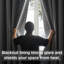 100% Linen Blackout Eyelet Curtain Panels - Premium Thermal, Total Blackout Window Drapes-942584269-942584315