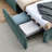 comfortable cushioned bed frame-994652056