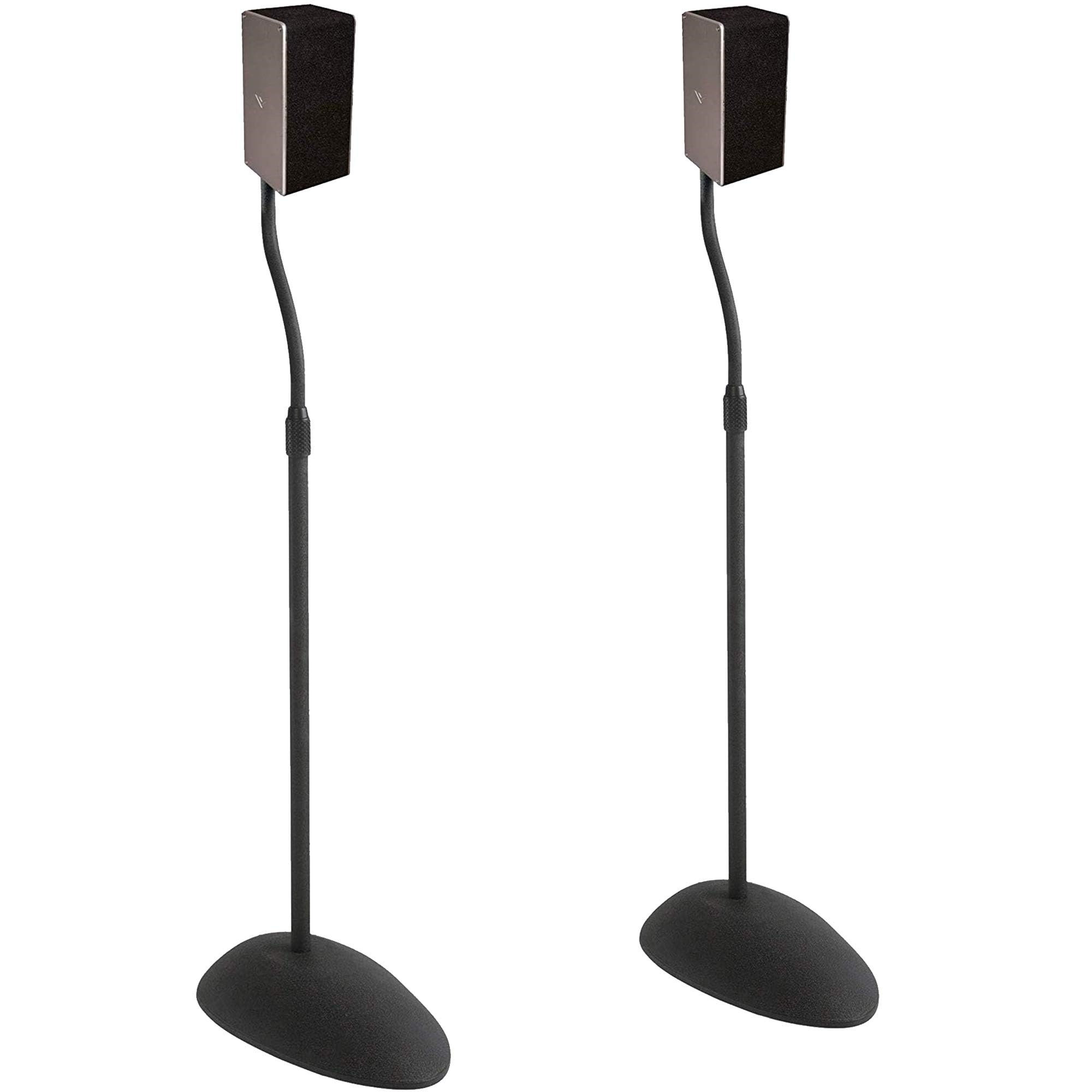 Ebern Designs Speaker Stands Pair - Adjustable Height Speaker Stand ...