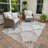 Machine Washable Indoor/Outdoor Chantille ACN2401 Coastal Rug-299576002