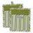 Charlton Home® Alverez Striped Potholder Set-1767472546