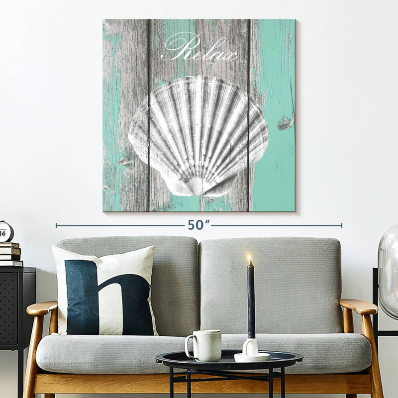Aletra Rustic Coastal I, 33" H x 33" W