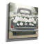 Toile épique Graffiti «Beautiful Country 3 Grey White Sq» par James Wiens, 26 po x 26 po-2088435566