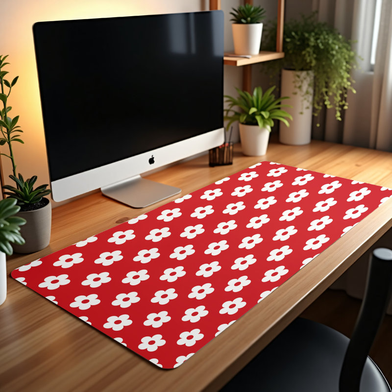 Polyester Desk Pad, 14.4x12.1