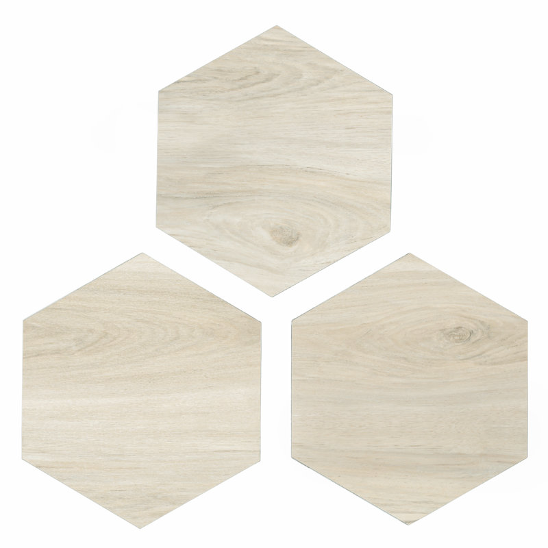 BaseCore HEX 12mil x 5.75" W Peel and Stick Vinyl Plank Flooring, Pistachio