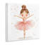 Plaque murale Sweet Ballerina Pose, design par Creative Studio