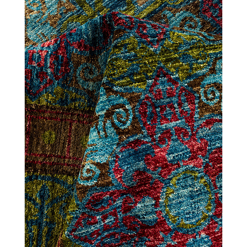 Suzani One-of-a-Kind 22' 6" X 12' 2" Hand Knotted Area Rug