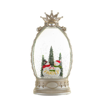 Boule à neige en argent